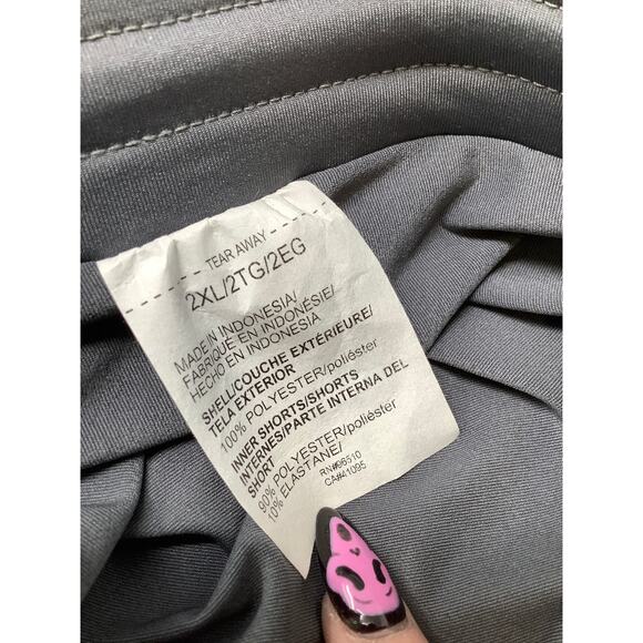 Under Armour Men's 2XL Black Launch 7" 2 in 1 Shorts Running Gym Workout G4-7 - Picture 9 of 11